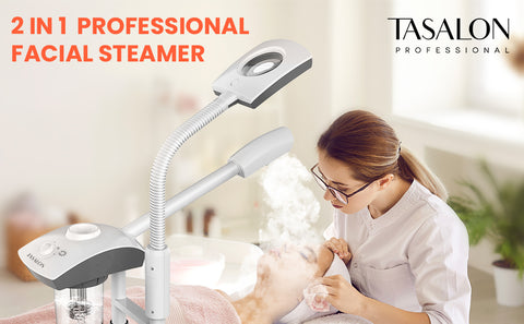 Why Professionals Choose TASalon's 2-in-1 Facial Steamer: An In-Depth Review
