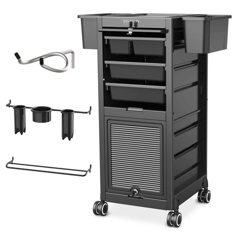 TASALON Beauty Salon Cart - Lockable