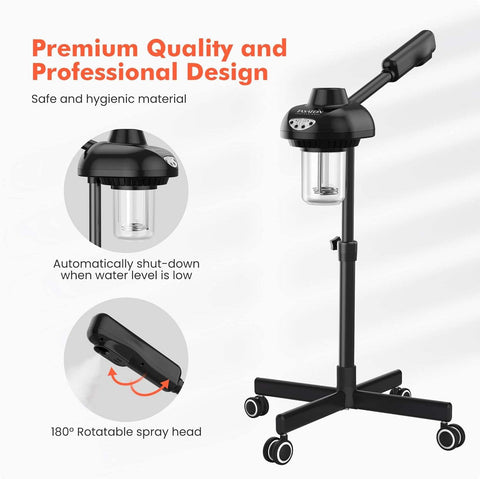 TASALON Facial Steamer-Black And White