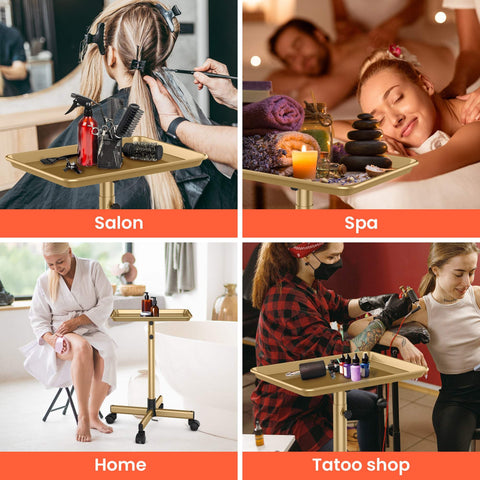 TASALON Premium Salon Tray on Wheels