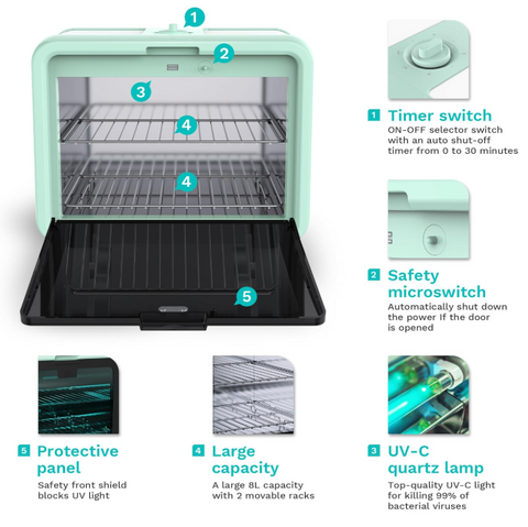 UV Light Nail Tool Cleaning Machine