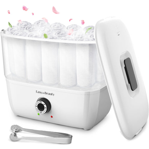 TASALON Hot Towel Steamer for Facials-Pink