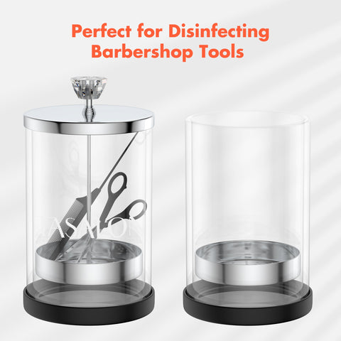 TASALON Salon Disinfectant Barber Jar Tools(25 oz)