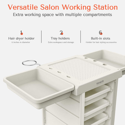 TASALON Salon Trolley Cart