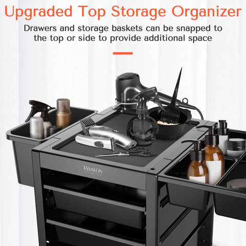 TASALON Professional Multipurpose Salon Trolley Cart