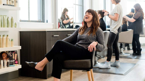 What do barbers do with the hair in their clothes and shoes?