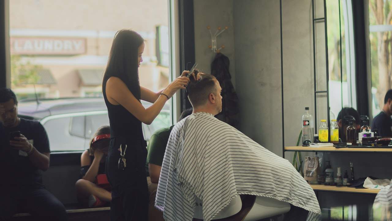 What tools do you use to cut natural bangs?