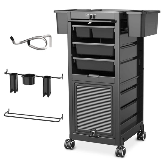 TASALON Beauty Salon Cart - Lockable