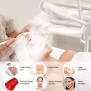 TASALON Professional Facial Steamer with Magnifying Lamp-White