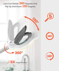 TASALON Ozone Facial Steamer with Foldable Arm