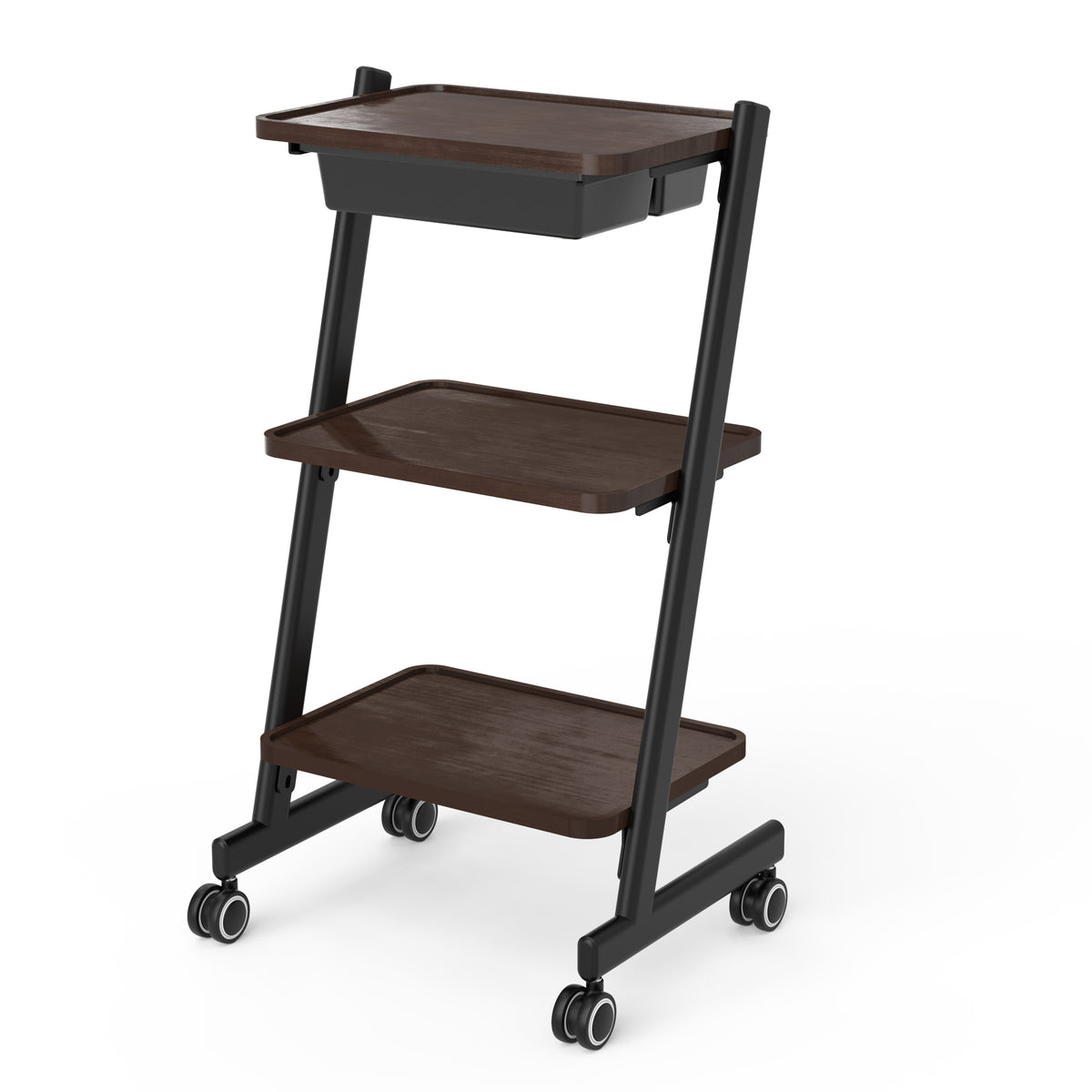 TASALON 3-Tier Salon Storage Cart with Wheels