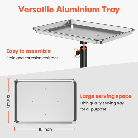 TASALON Budget Salon Tray on Wheels