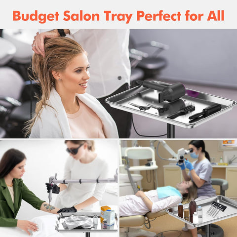 TASALON Budget Salon Tray on Wheels