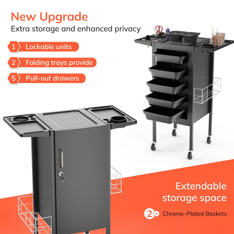 TASALON Upgrade Salon Metal Trolley