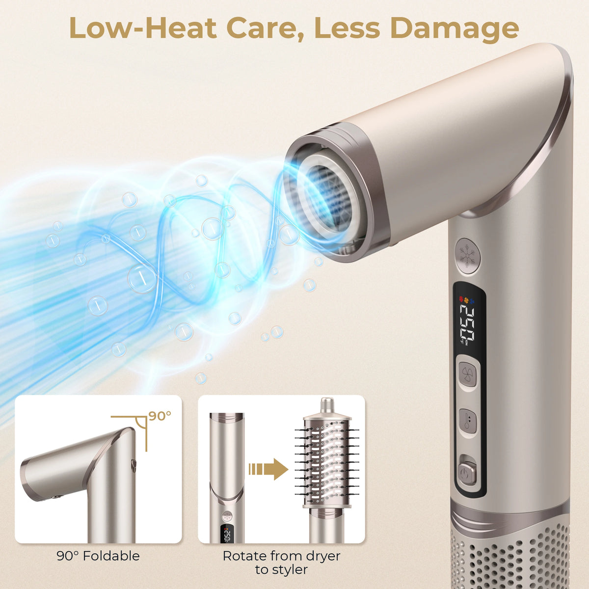8 in 1 Hair Dryer Brush
