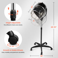 TASALON Professional Hooded Floor Hair Dryer