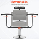 TASALON Salon Plastic Tray with 360° Rotating, No Wheel Design