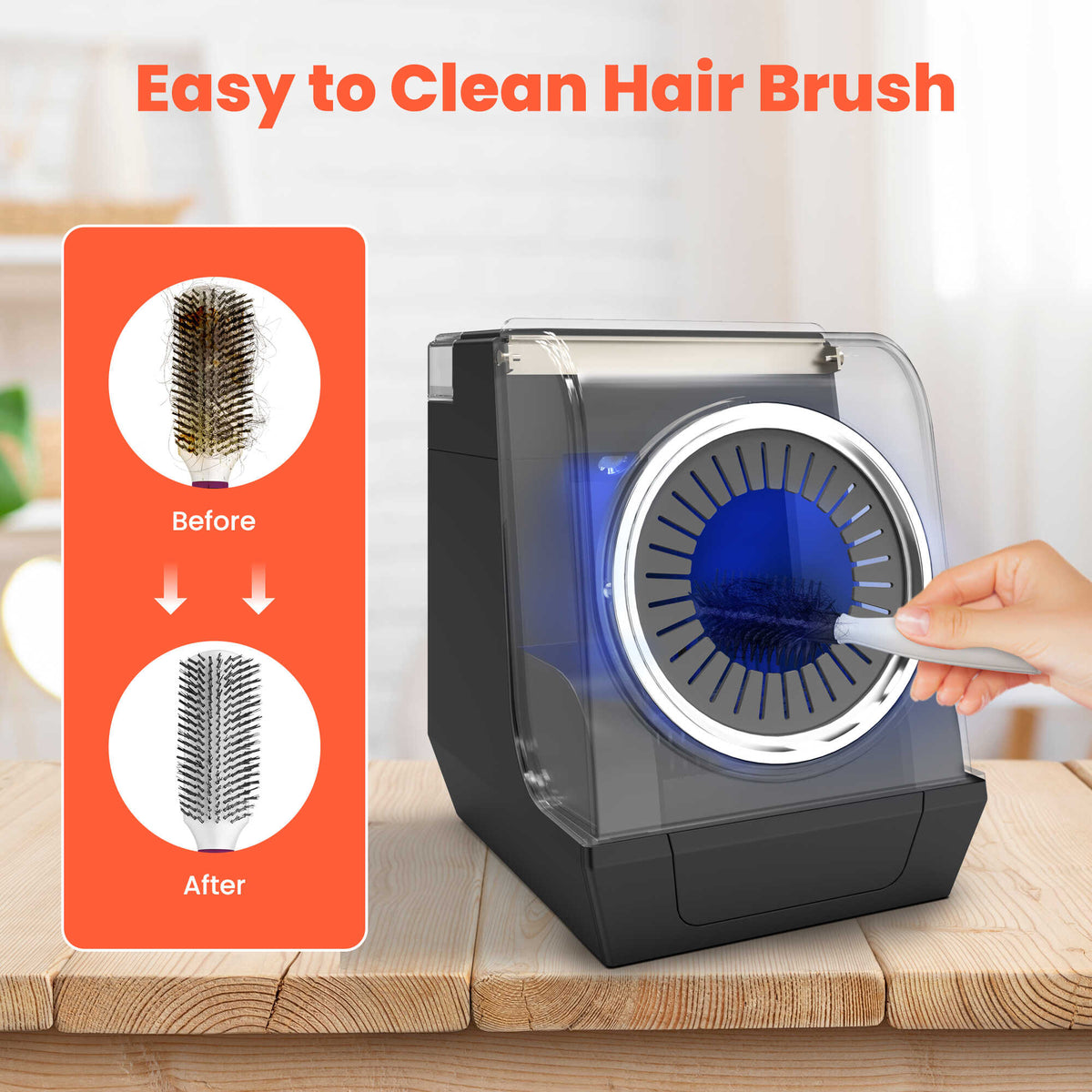TASALON Professional Electric Hair Brush Cleaner