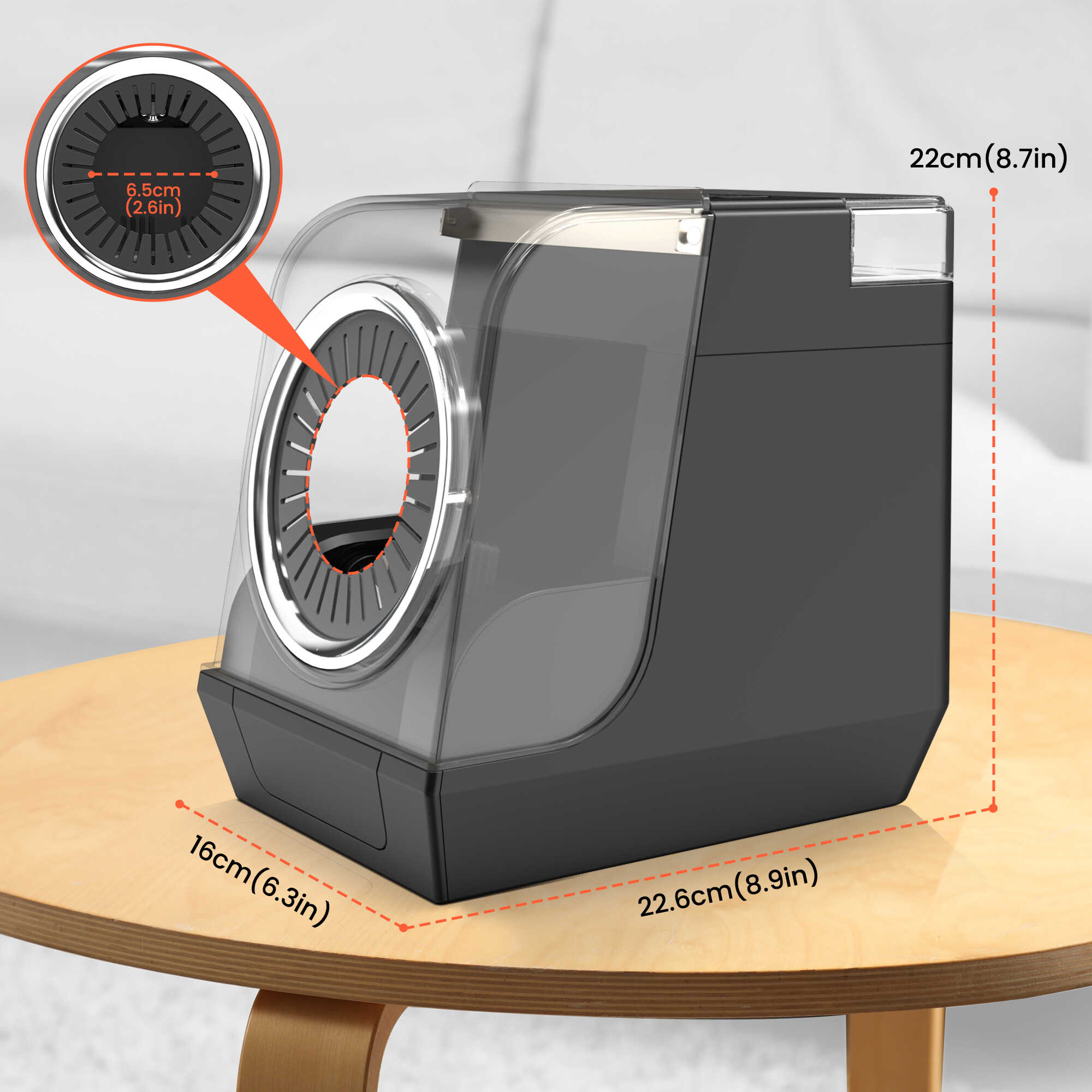 TASALON Professional Electric Hair Brush Cleaner
