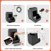 TASALON Professional Electric Hair Brush Cleaner