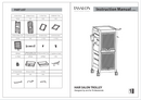 T-168 Series Salon Trolley Cart Parts & Accessories