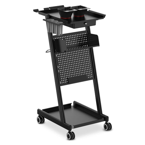 TASALON Premium Multifunctional Rolling Workstation Table
