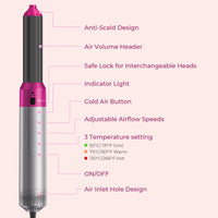 7 in 1 Hair Dryer Brush