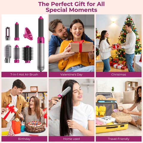 7 in 1 Hair Dryer Brush