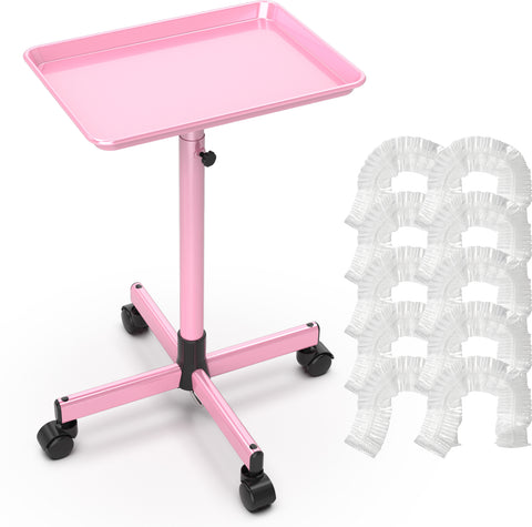 TASALON Adjustable Salon Tray with 10 Plastic Films