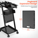 TASALON Premium Multifunctional Rolling Salon Tray