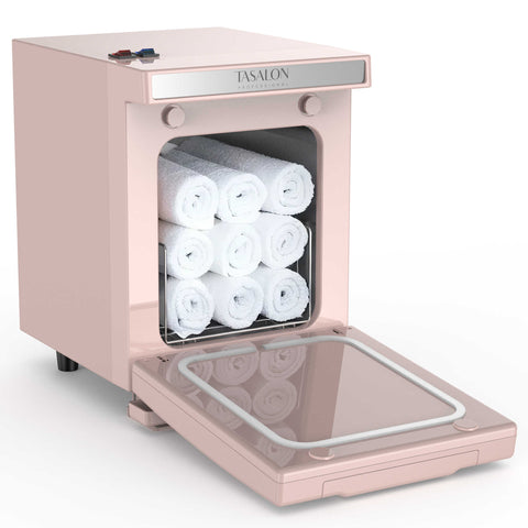 TASALON 5L Hot Towel Warmer Cabinet-Pink
