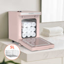 TASALON 5L Hot Towel Warmer Cabinet-Pink