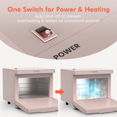 TASALON 8L Towel Warmer Cabinet-Pink