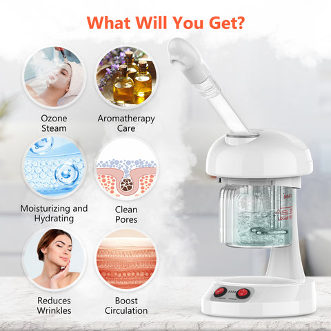 TASALON Tabletop Facial Steamer