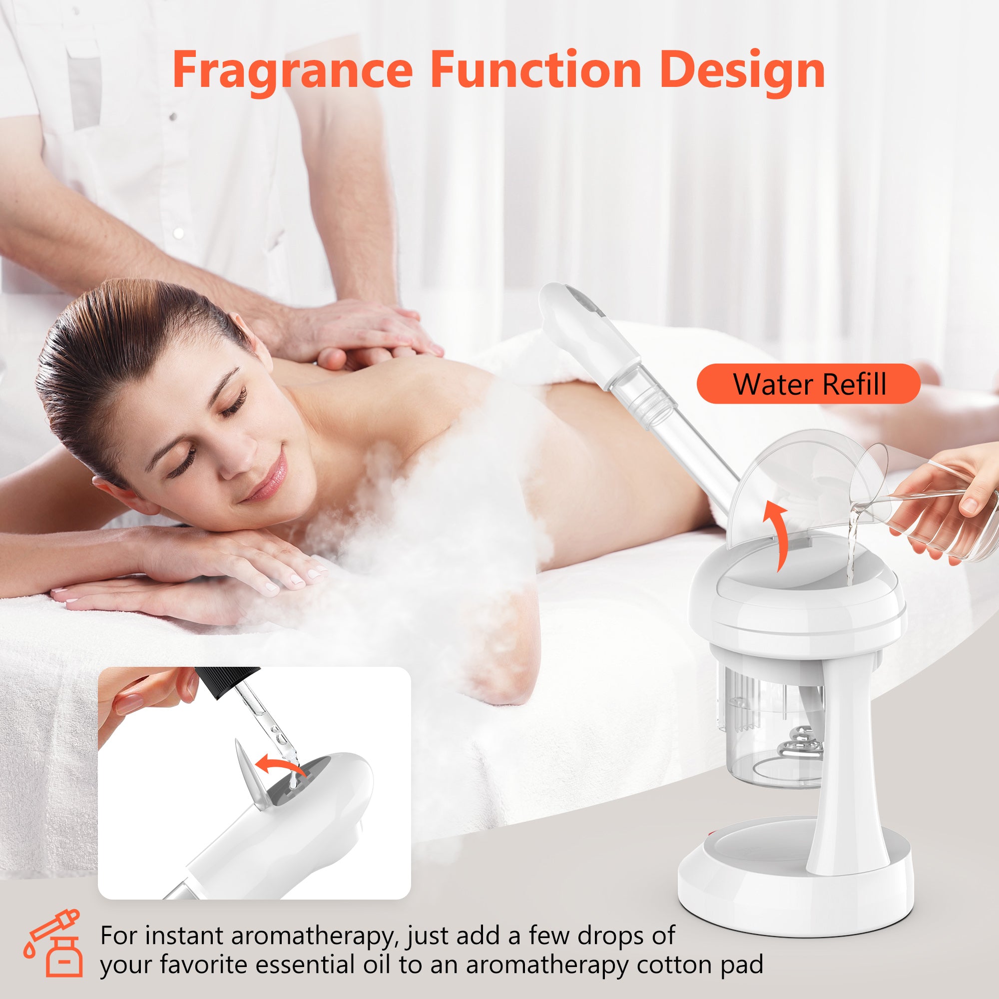 TASALON Tabletop Facial Steamer