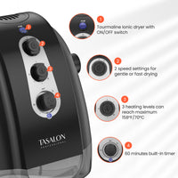 TASALON Professional Ionic Hooded Hair Dryer
