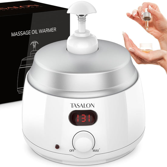TASALON Massage Oil Warmer Electric Bottle Heater