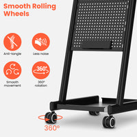 TASALON Premium Multifunctional Rolling Salon Tray