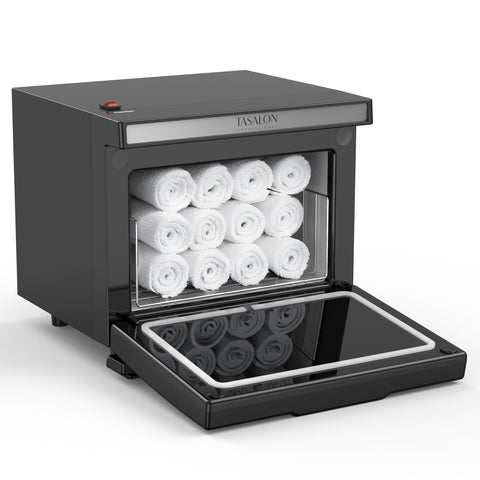 TASALON 8L Towel Warmer Cabinet-Black