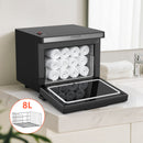 TASALON 8L Towel Warmer Cabinet-Black