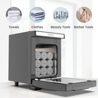 TASALON 5L Hot Towel Warmer Cabinet-Black