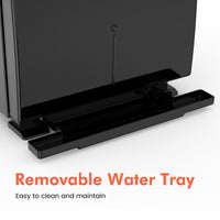 TASALON 8L Towel Warmer Cabinet-Black