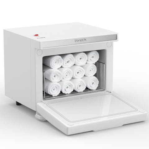 TASALON 8L Towel Warmer Cabinet-White