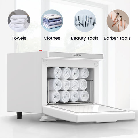 TASALON 8L Towel Warmer Cabinet-White