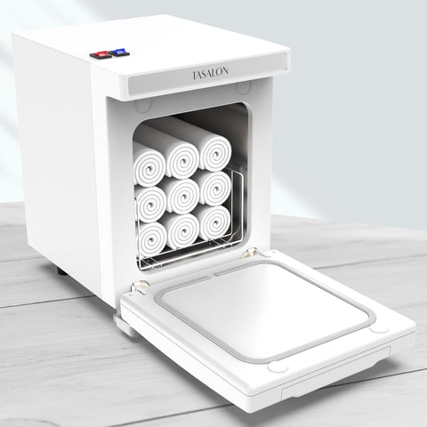 TASALON 5L Hot Towel Warmer Cabinet-White