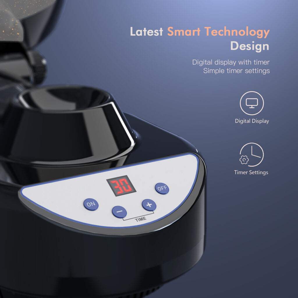 timer setting standing hair dryer
