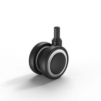 black smooth rolling wheel