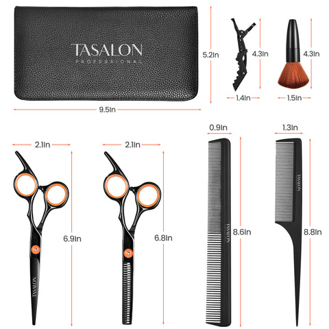 haircut scissor kit size