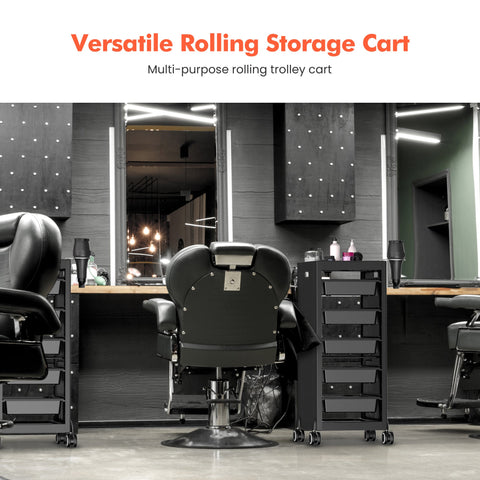 Versatile Rolling Storage Cart Multi-purpose rolling trolley cart