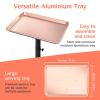 TASALON Adjustable Salon Tray on Wheels